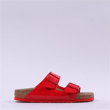 Birkenstock Arizona Birko-Flor Patent - Cherry